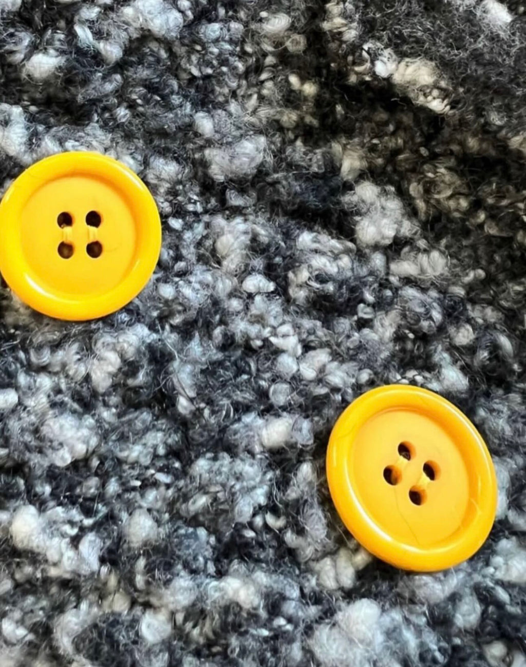 The Yellow Buttoned Ad Campaign Coat