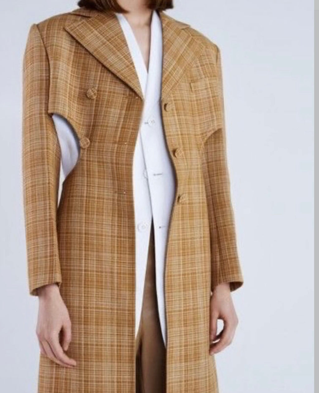 The 2017 Cut Out Twisted Coat
