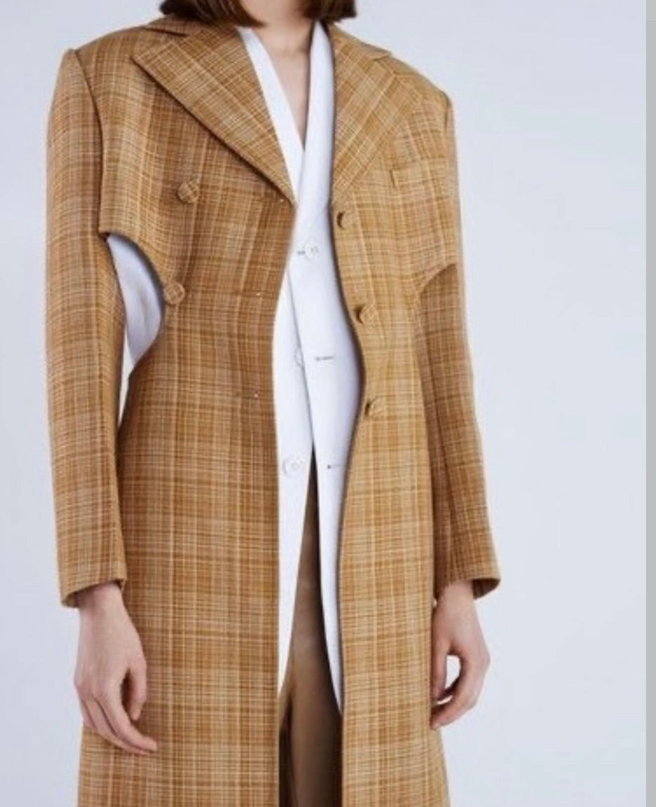 The 2017 Cut Out Twisted Coat
