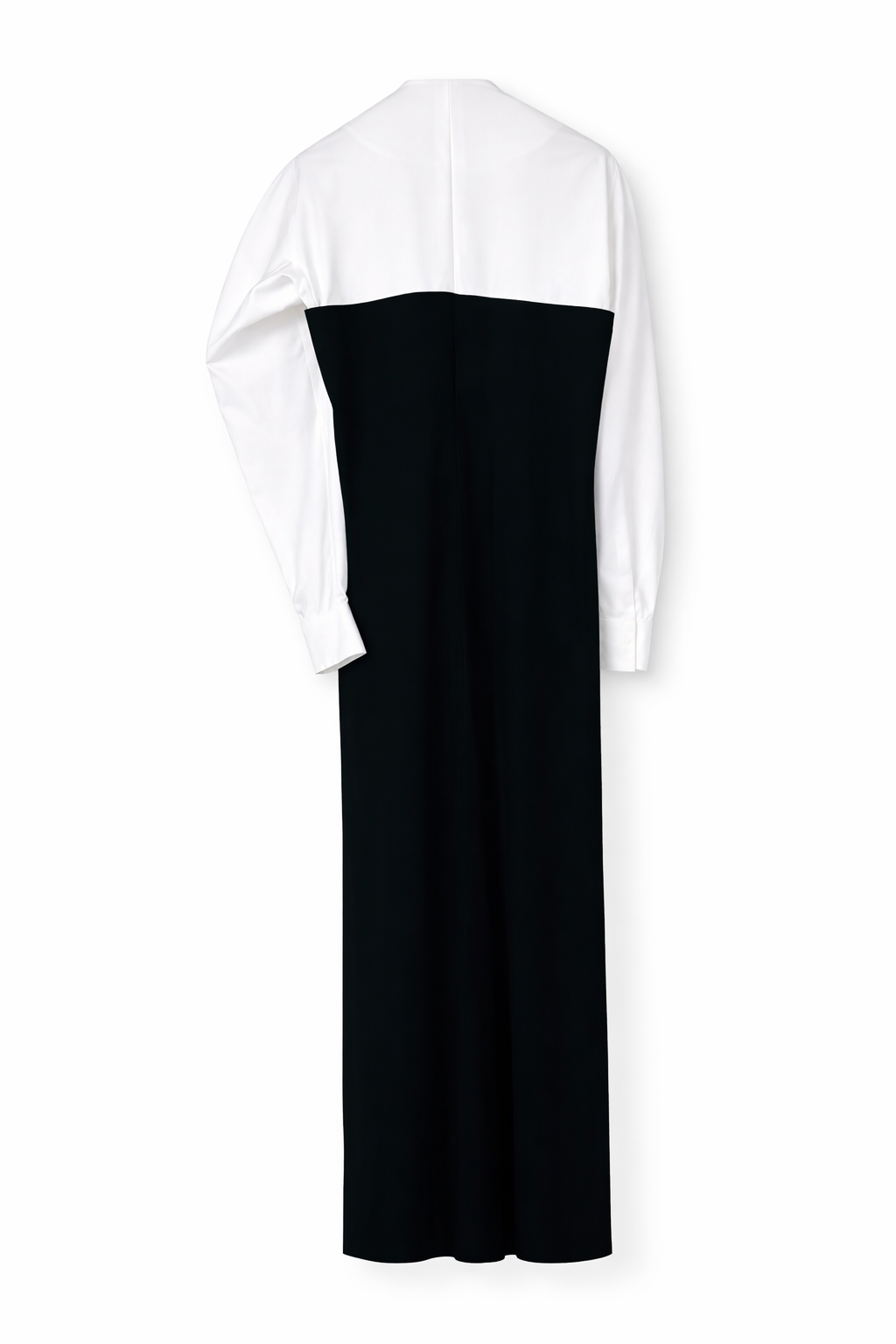 The High Waist Jumpsuit with Cotton Blouse Flatlay