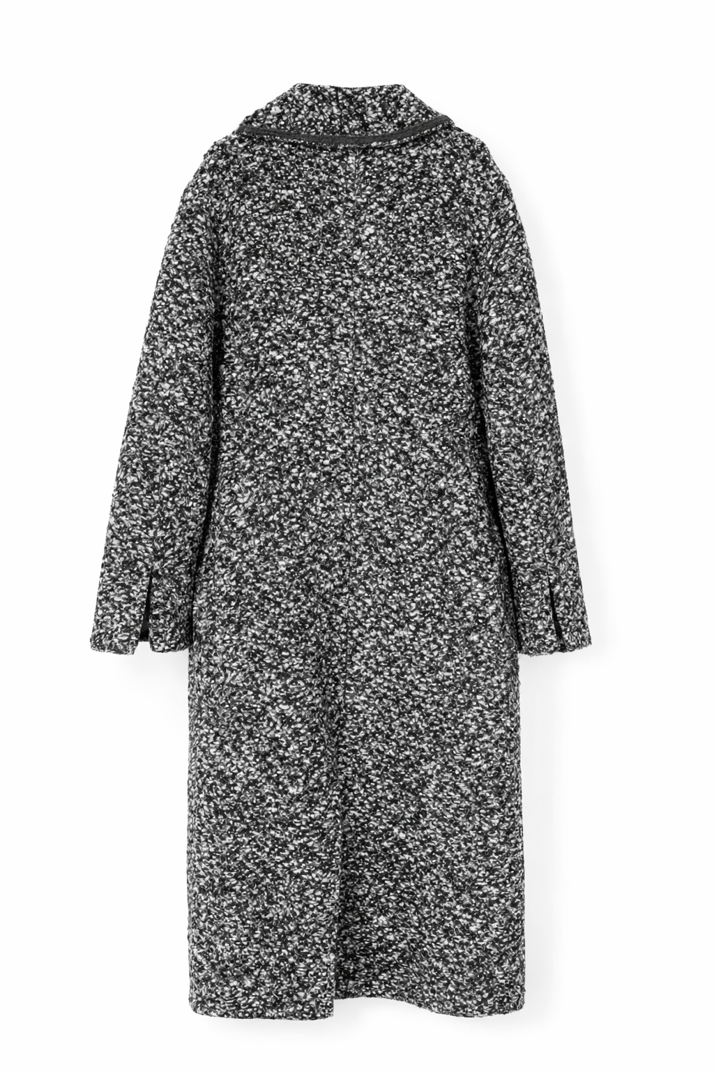 The Yellow Buttoned Ad Campaign Coat Flatlay