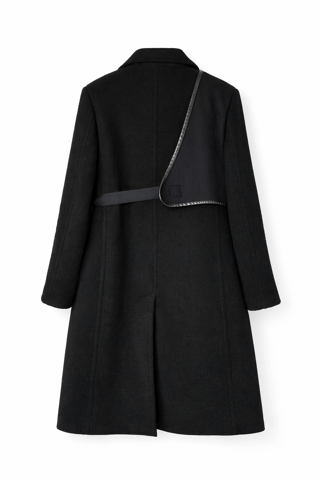 The Ad Campaign Holster Bag Coat Flatlay