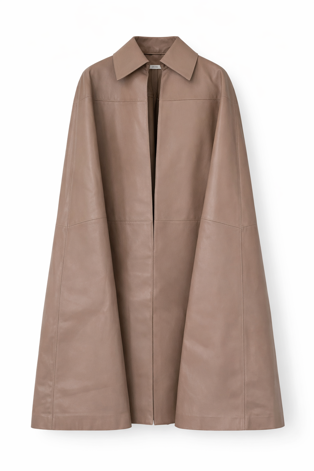 The Ad Campaign Leather Cape