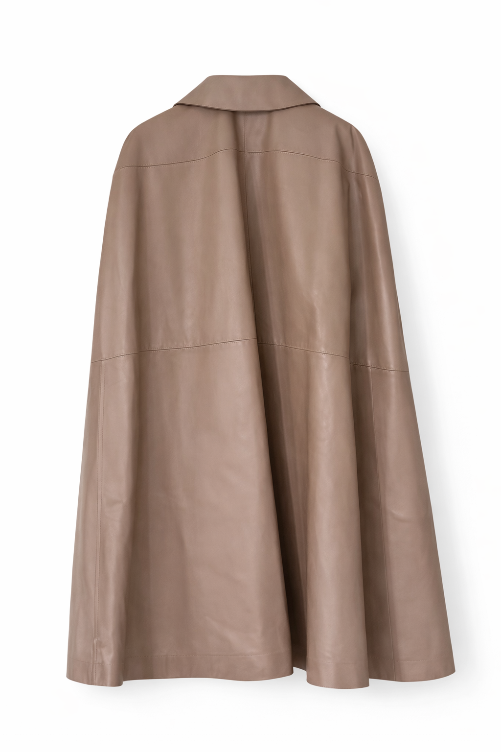 The Ad Campaign Leather Cape