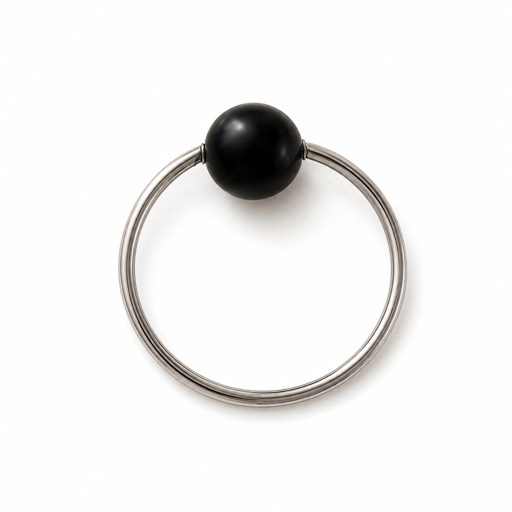 The Ad Campaign Slate Bow Bangle