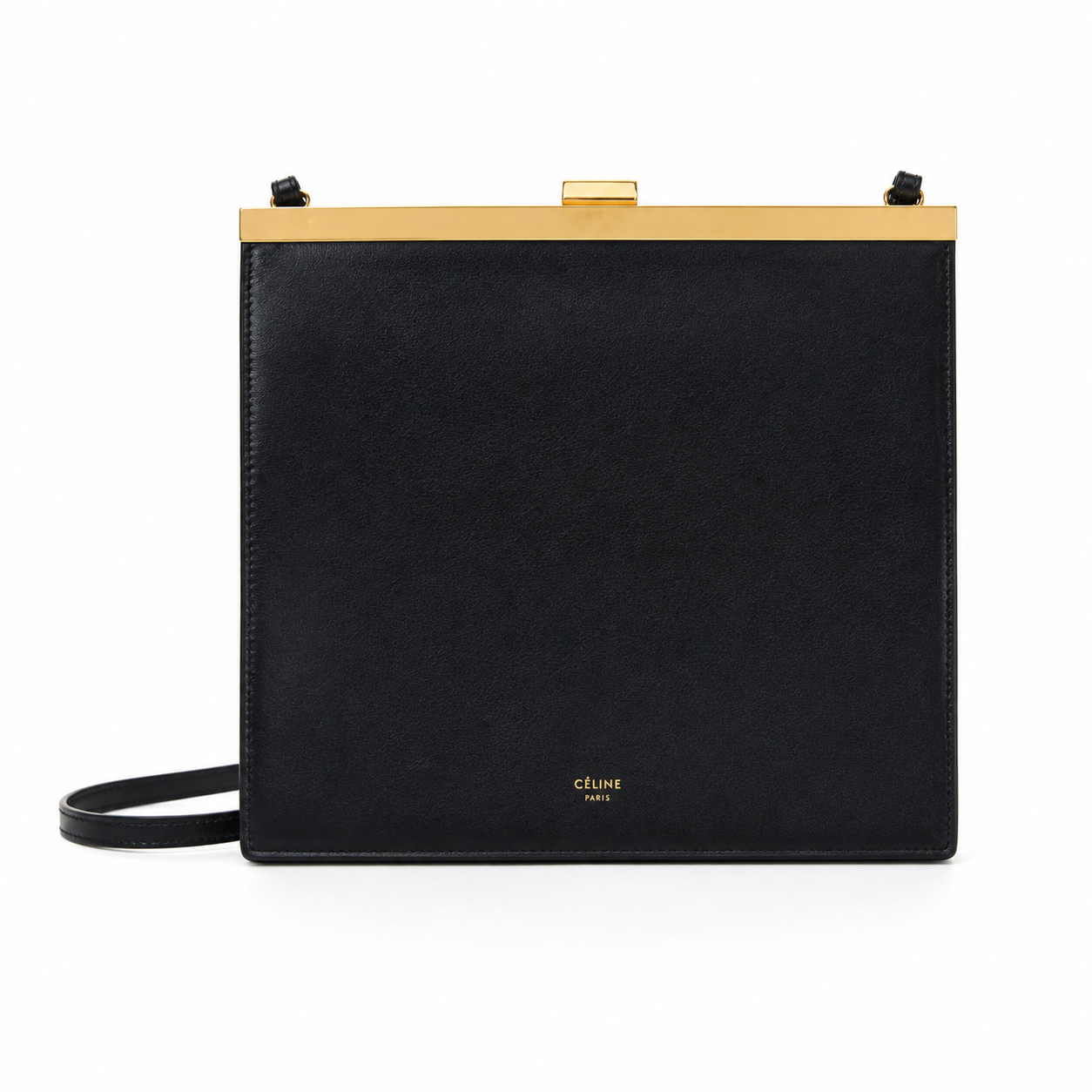 The Black Mini Clasp Bag