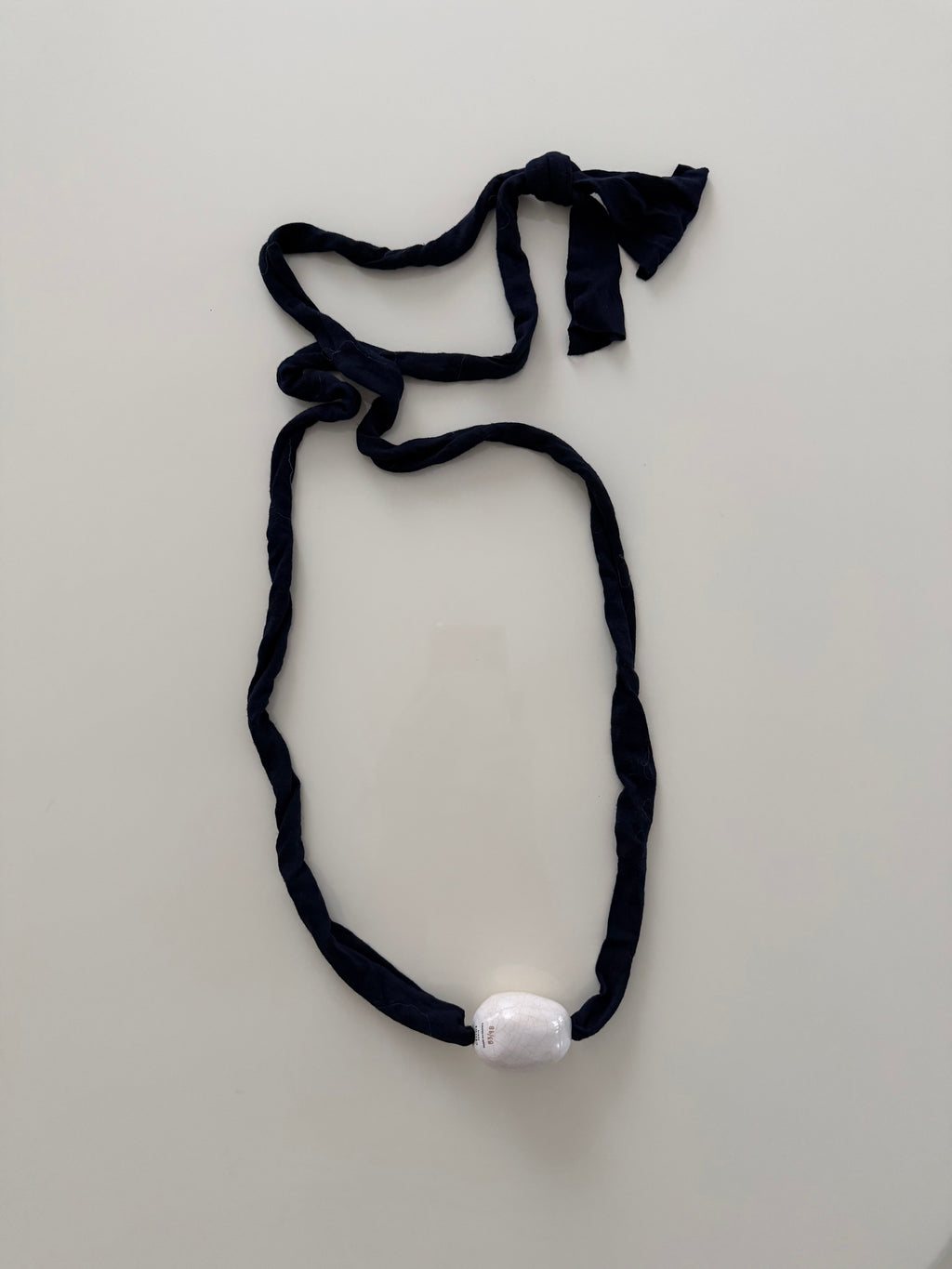 Limited Edition Numbered (No. 83/ 98) Porcelain Egg Necklace