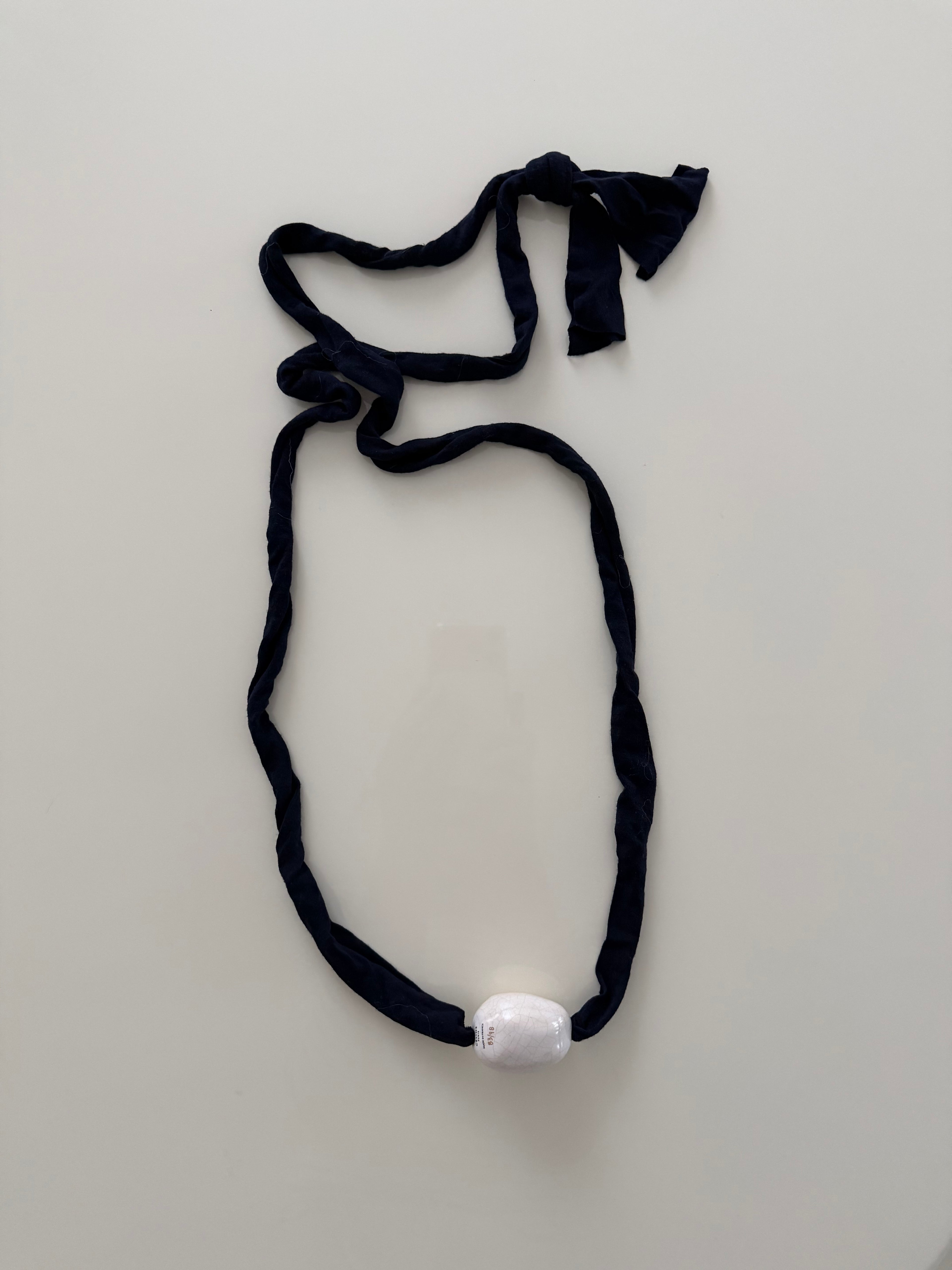 Limited Edition Numbered (No. 83/ 98) Porcelain Egg Necklace