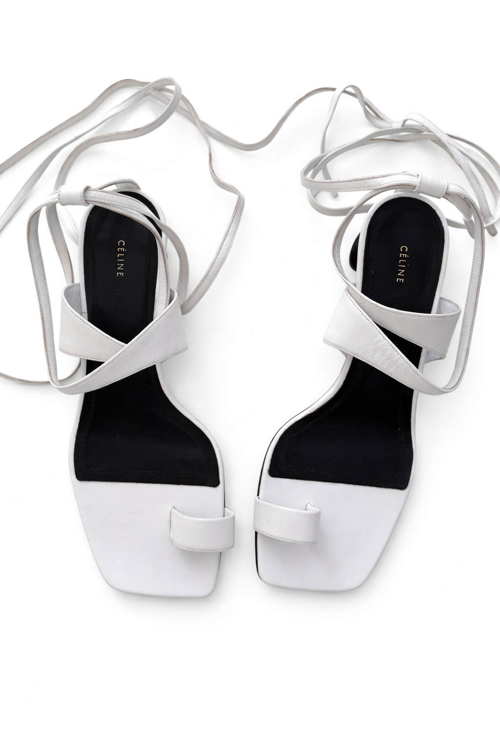 The Toe Ring Sandals Flatlay