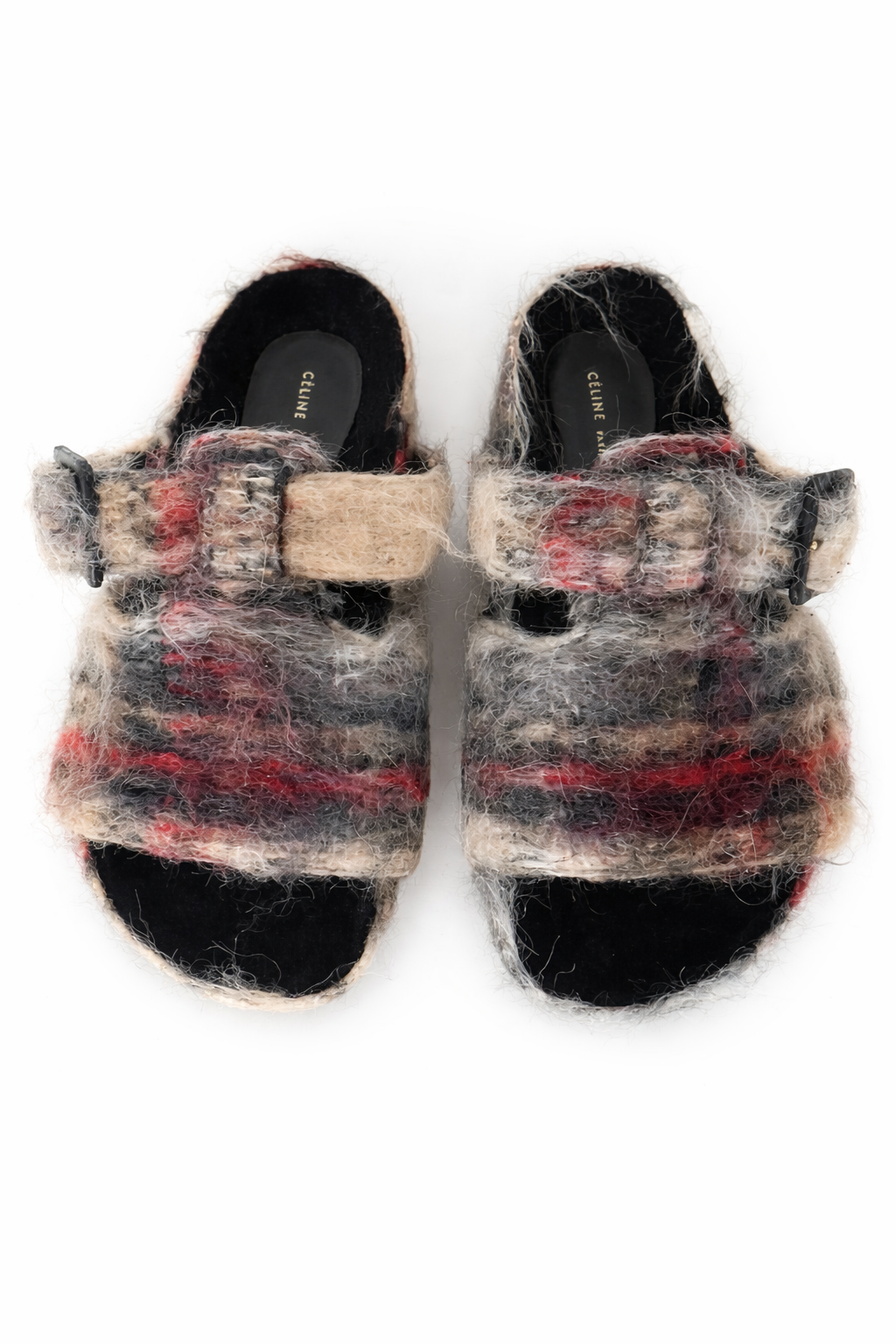 The Mohair Boxy Flats Flatlay