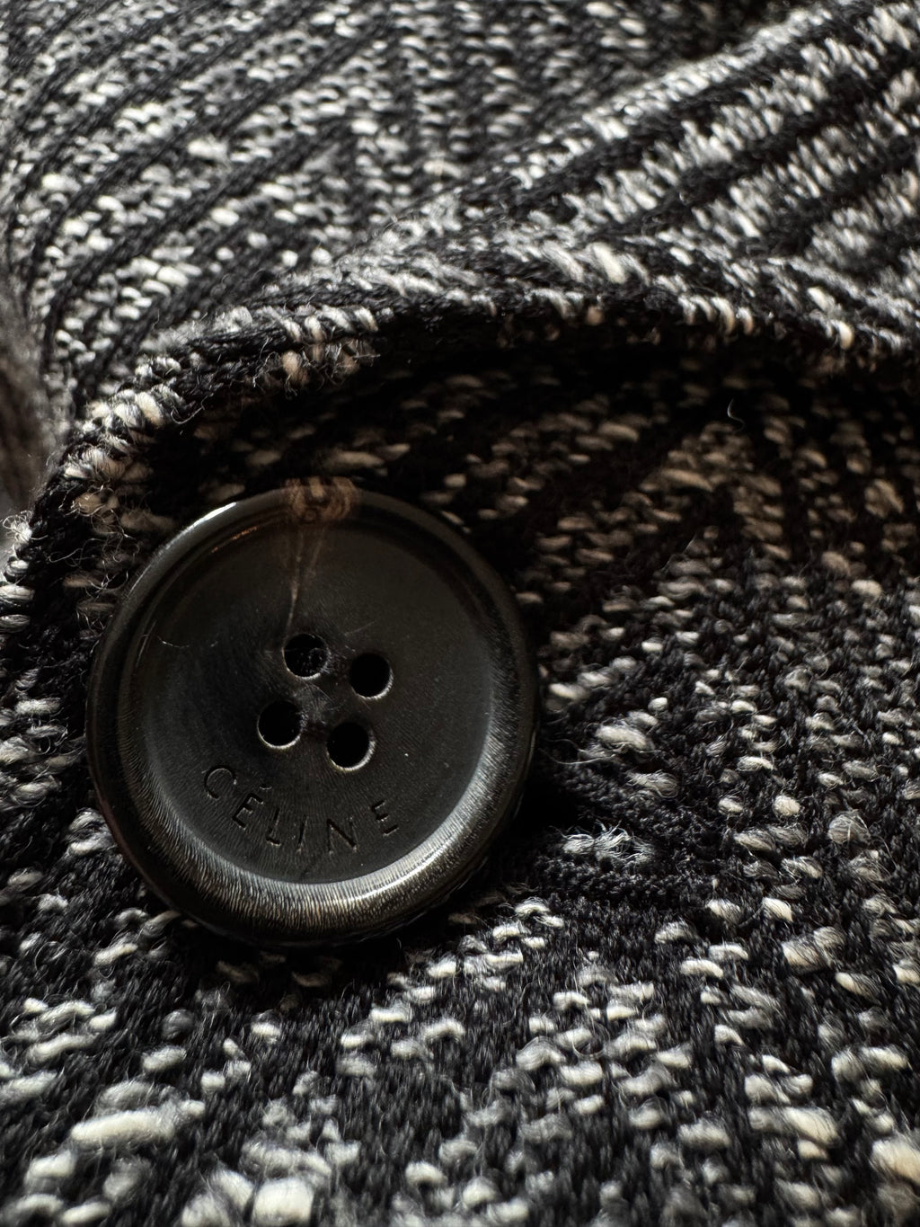 The Herringbone Wool Belted Coat