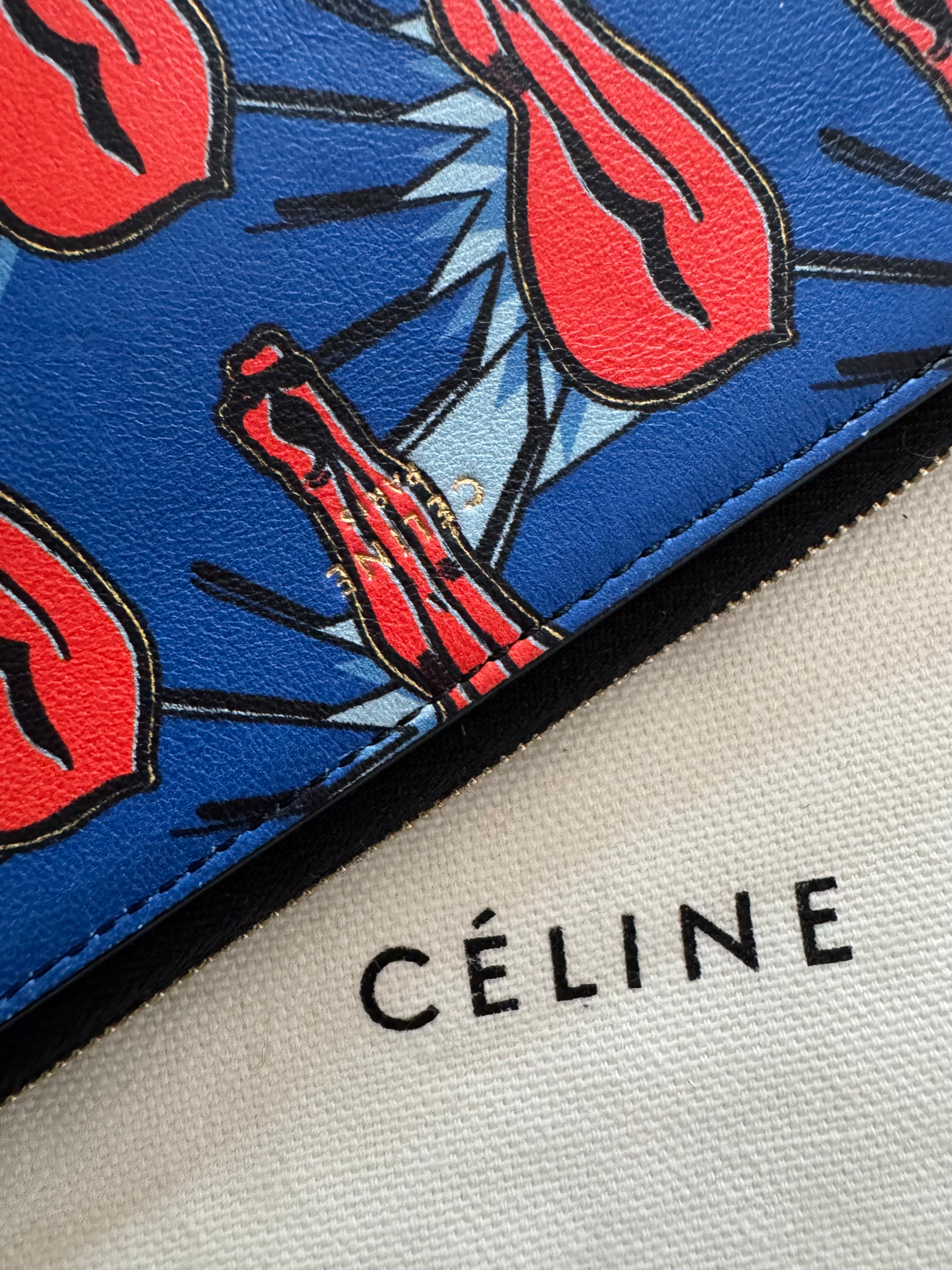 The Artist "The Legs" Print Pouch Clutch