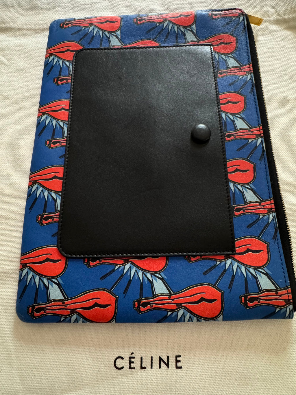 The Artist "The Legs" Print Pouch Clutch