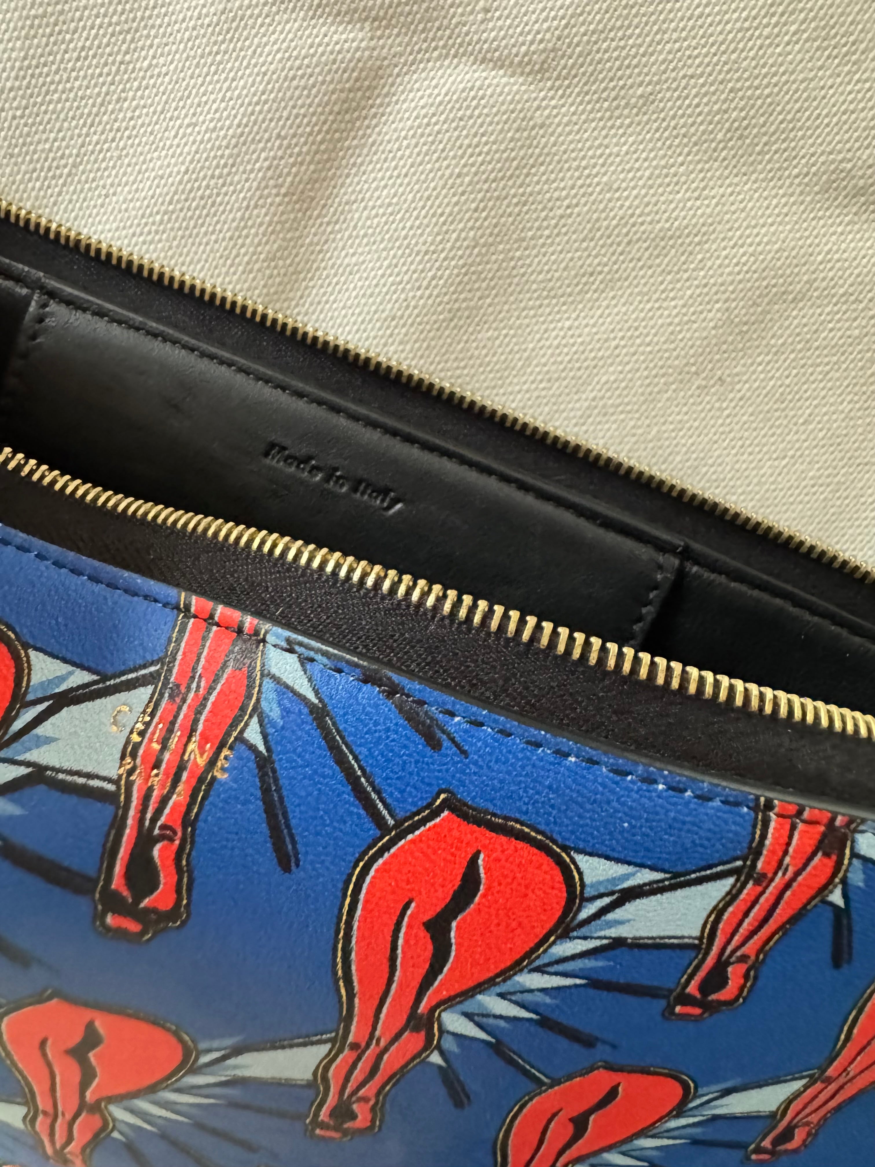 The Artist "The Legs" Print Pouch Clutch