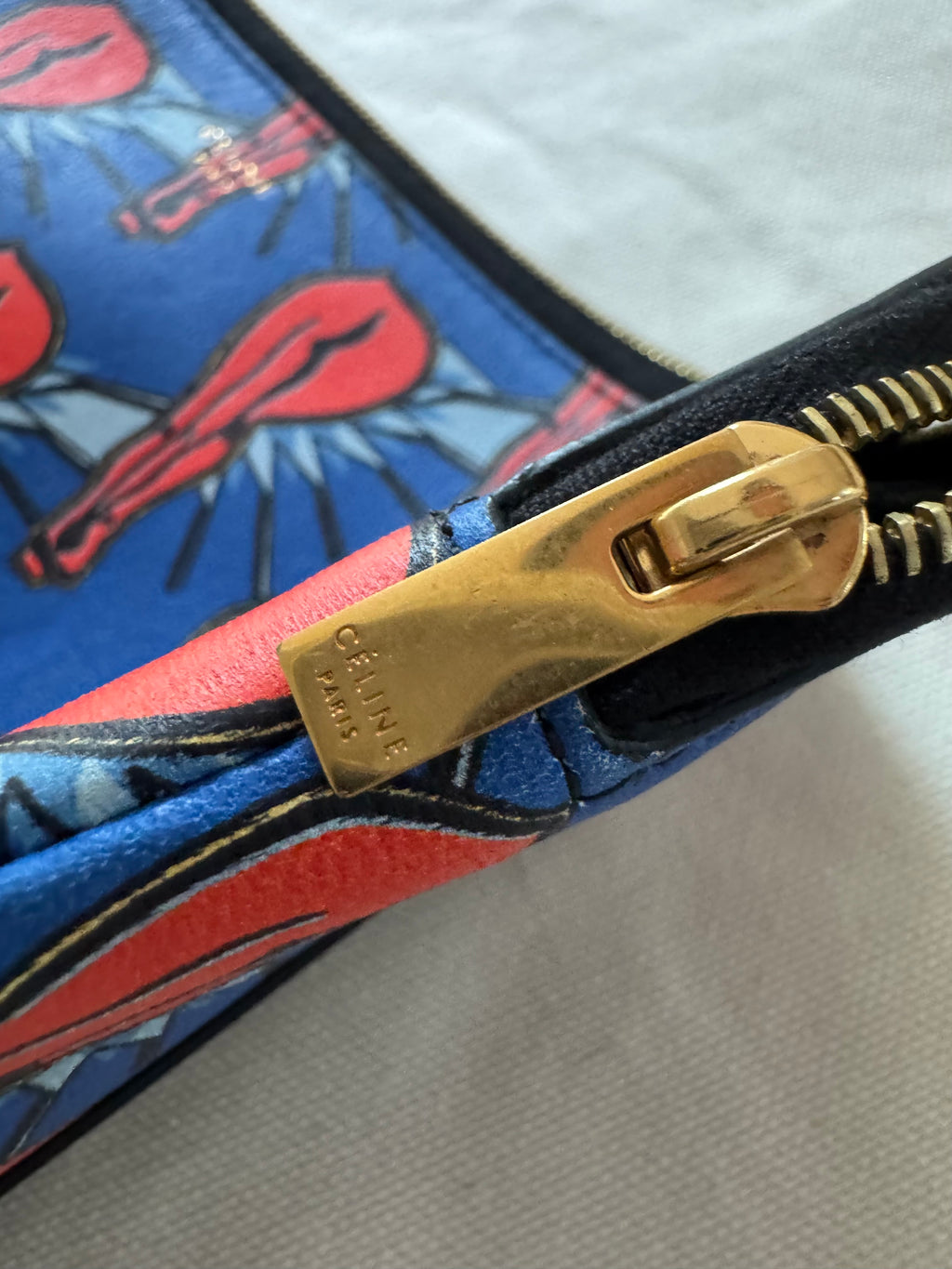 The Artist "The Legs" Print Pouch Clutch