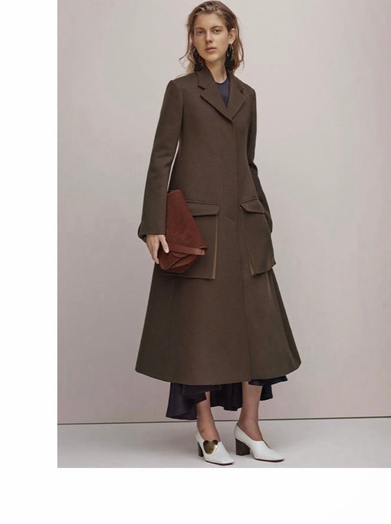 The Oak Tree Double Face Technical Wool Coat