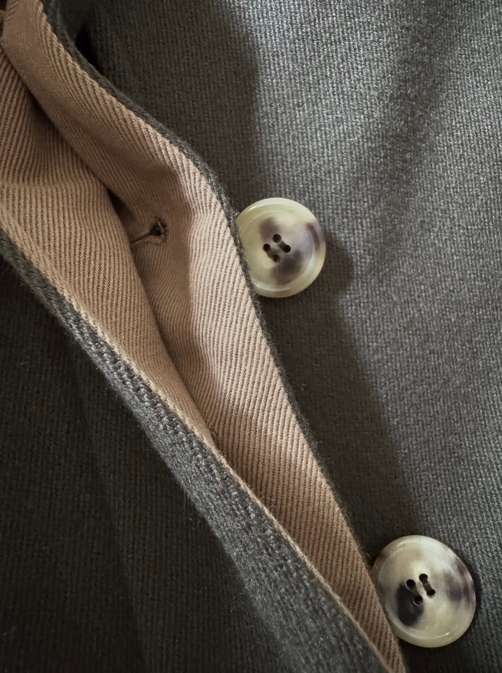 The Oak Tree Double Face Technical Wool Coat