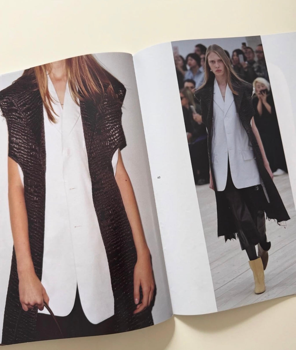 Croc Effect Twisted Cut Cout Coat