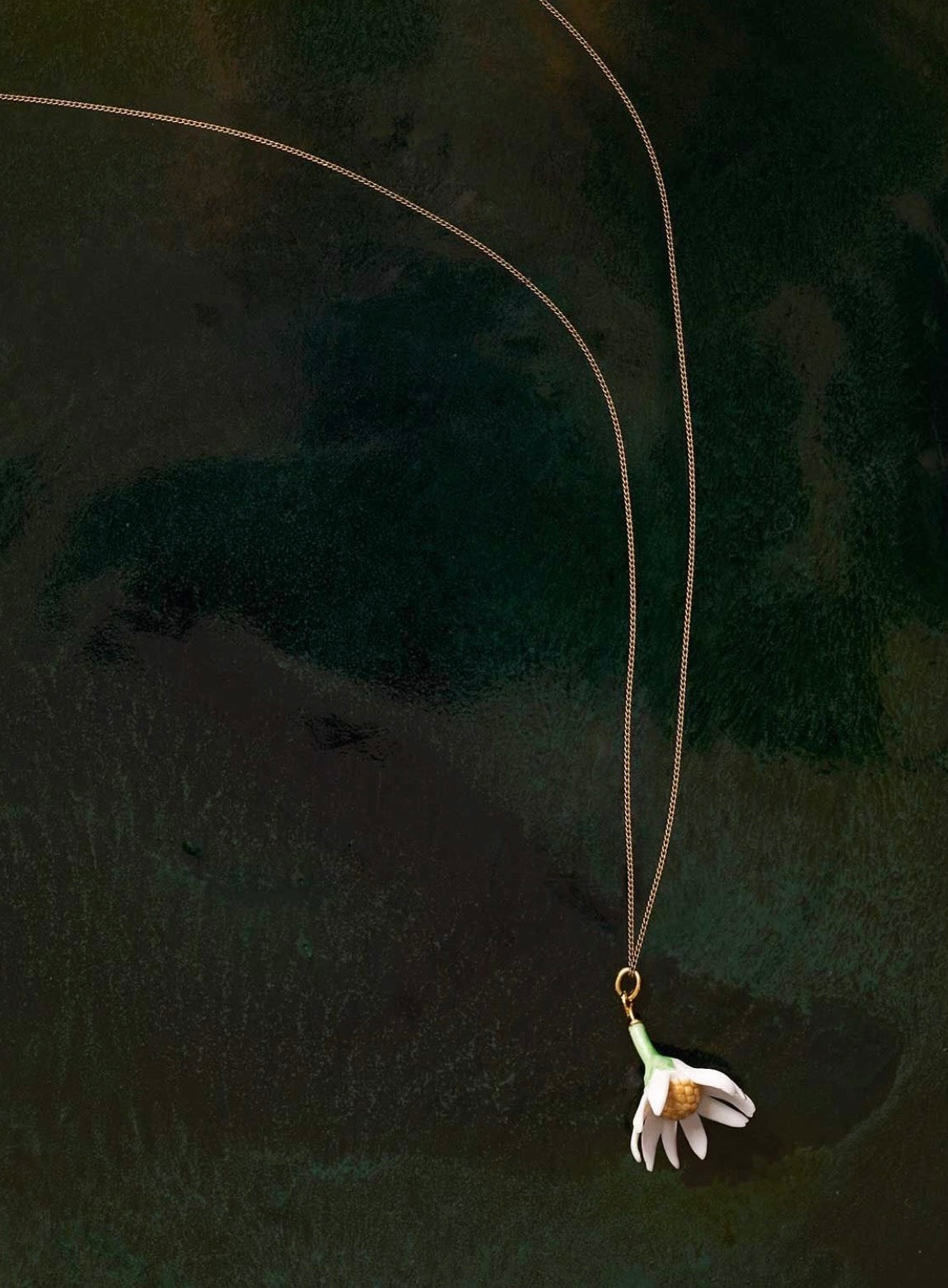 Daisy Enamelled Necklace
