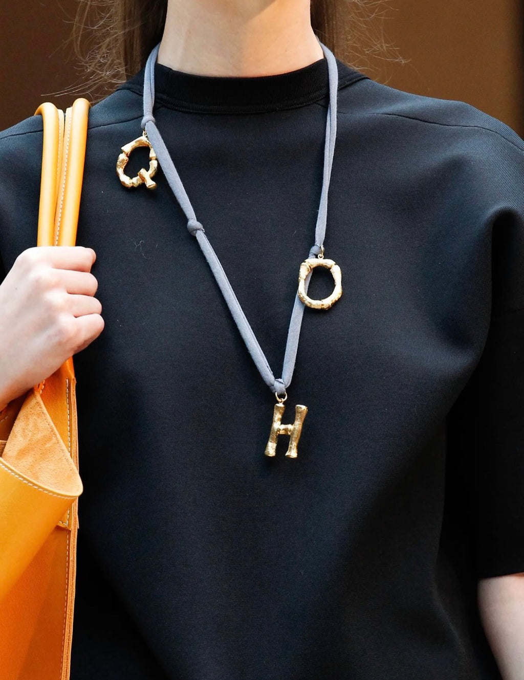 The Alphabet Brass Letter "0"