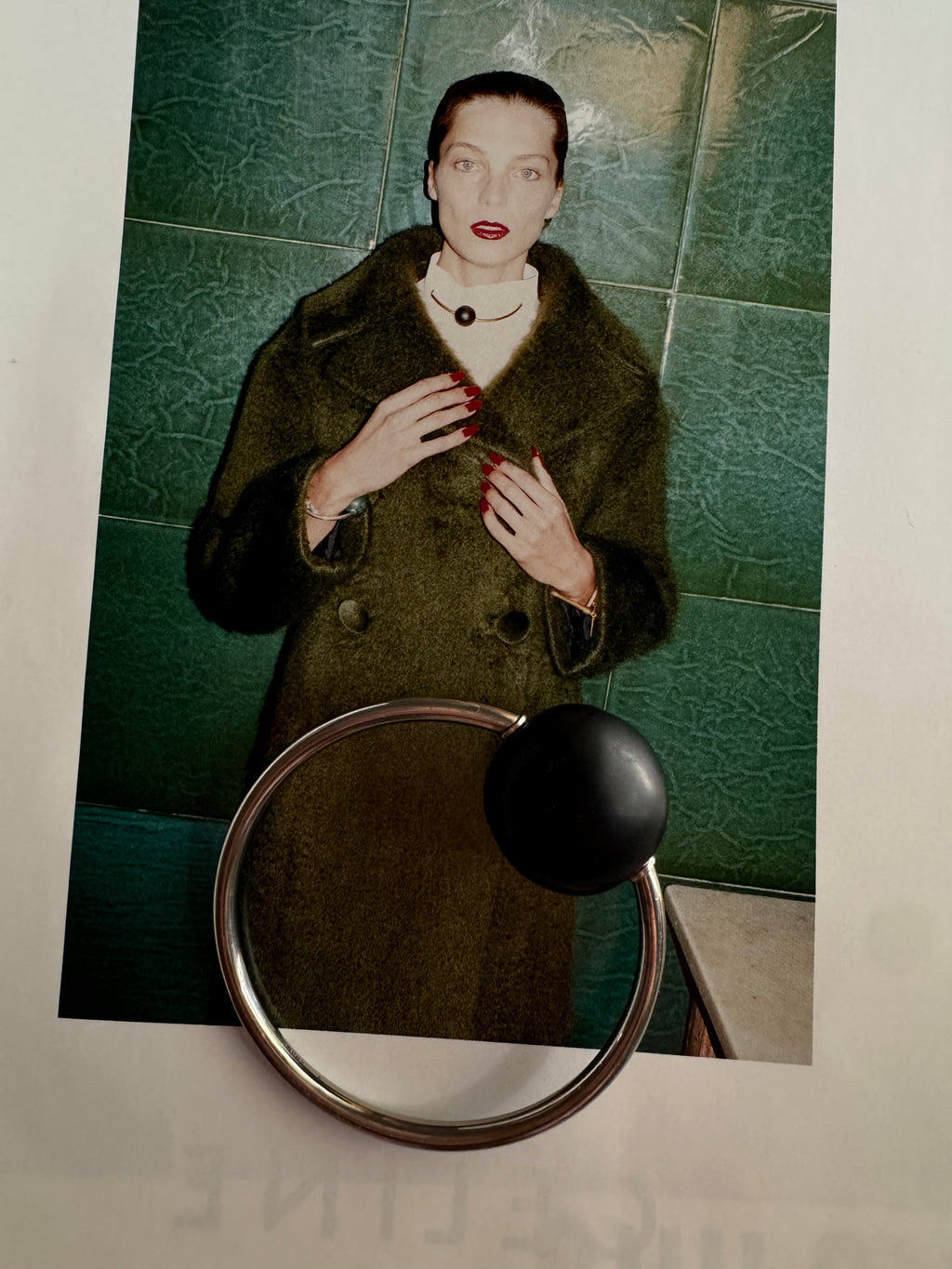 The Ad Campaign Slate Bow Bangle