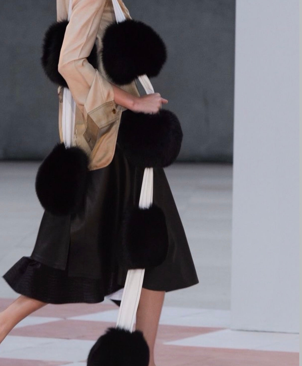 The Fox Fur Pom Pom Boa