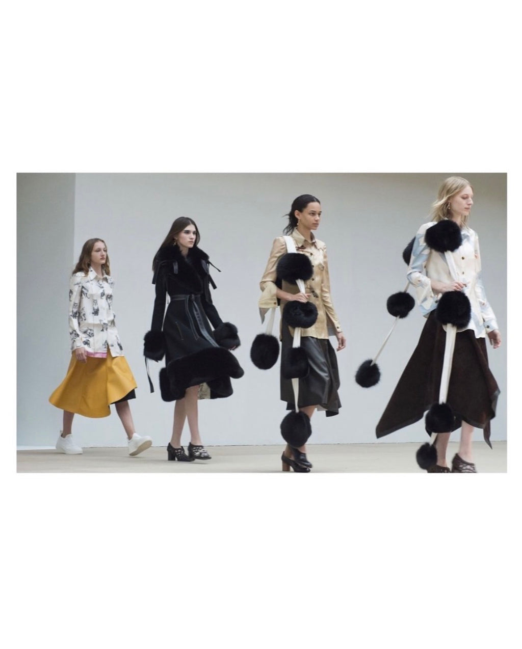 The Fox Fur Pom Pom Boa