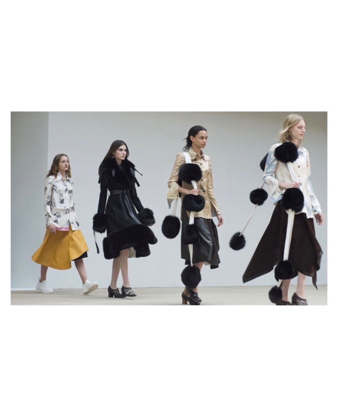 The Fox Fur Pom Pom Boa