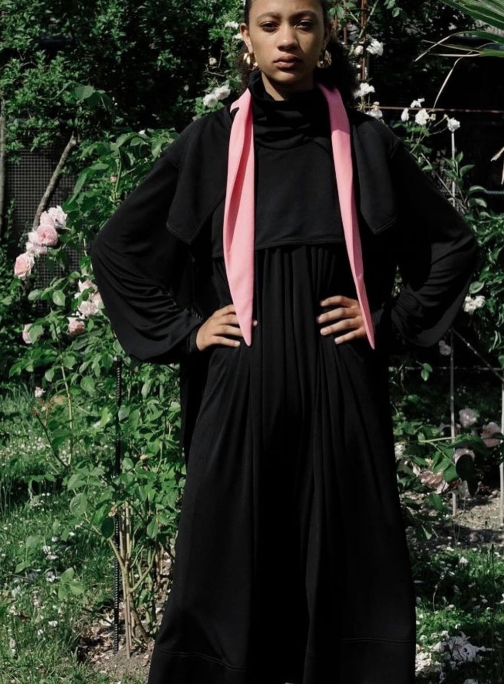 The Pink Scarf Ad Campaign Dress