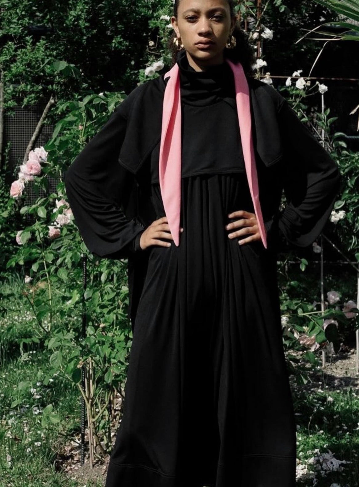 The Pink Scarf Ad Campaign Dress