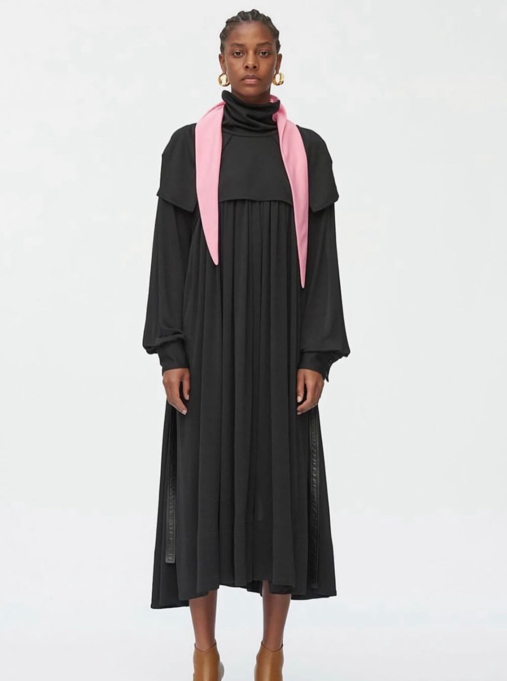 The Pink Scarf Ad Campaign Dress