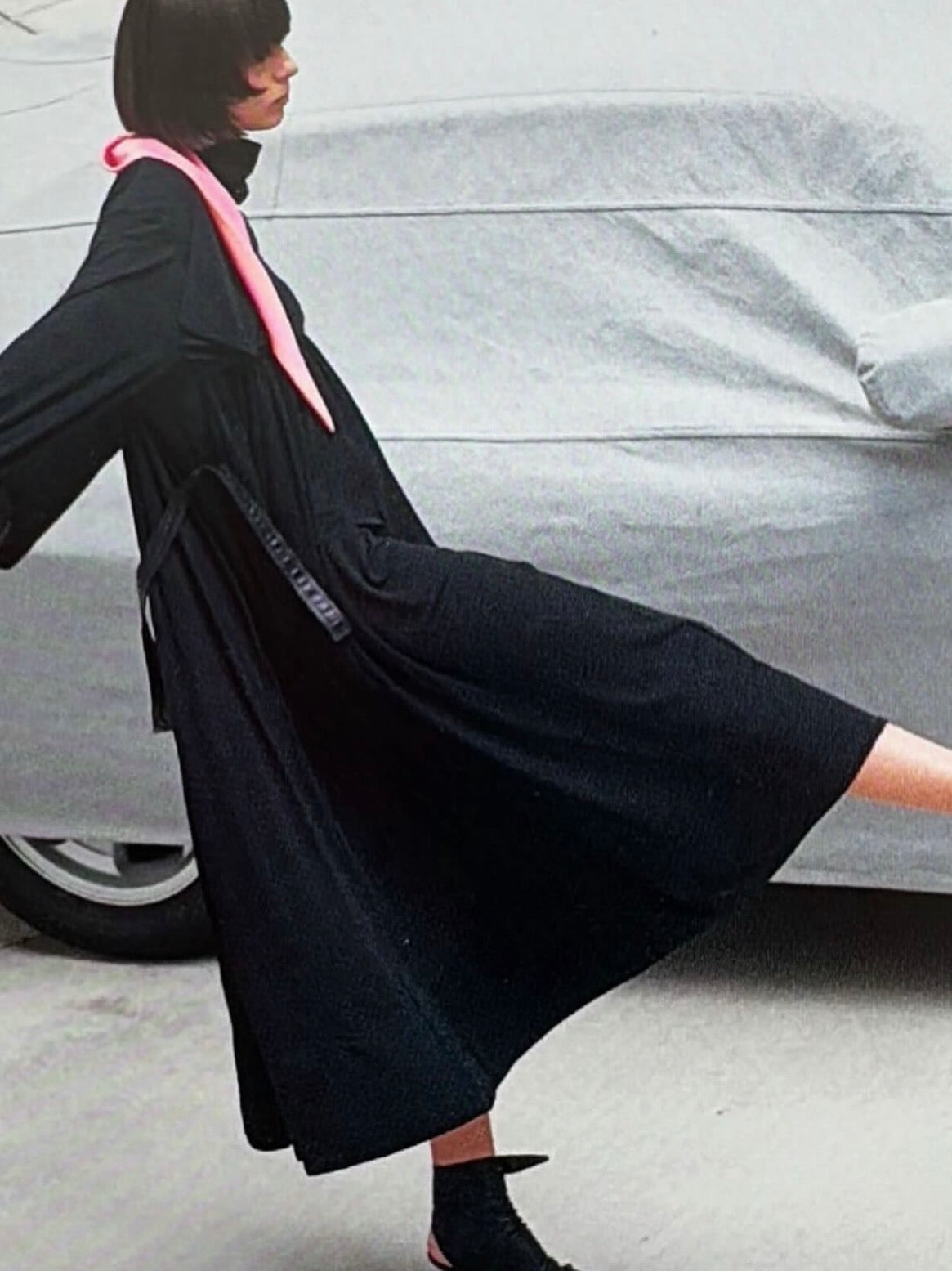 The Pink Scarf Ad Campaign Dress