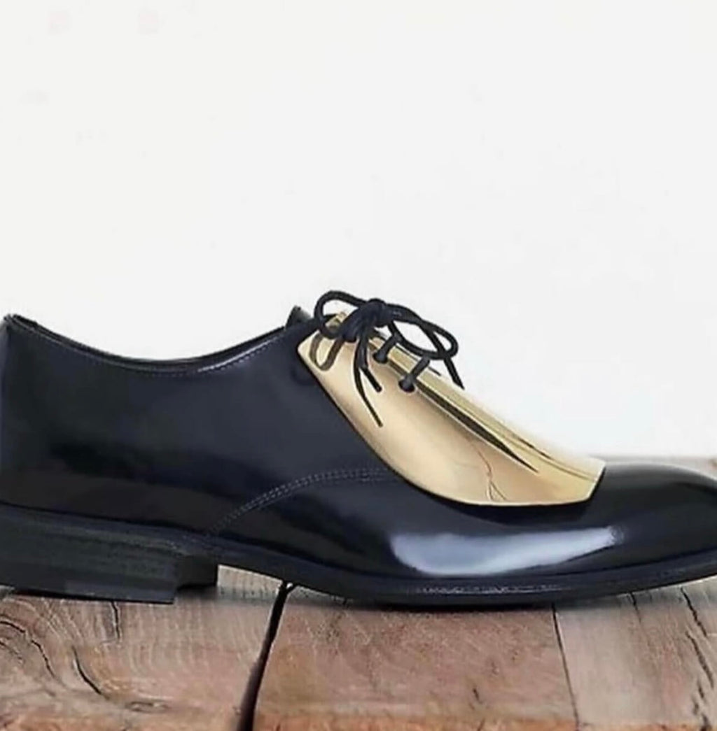 Gold Plated Oxford Shoes