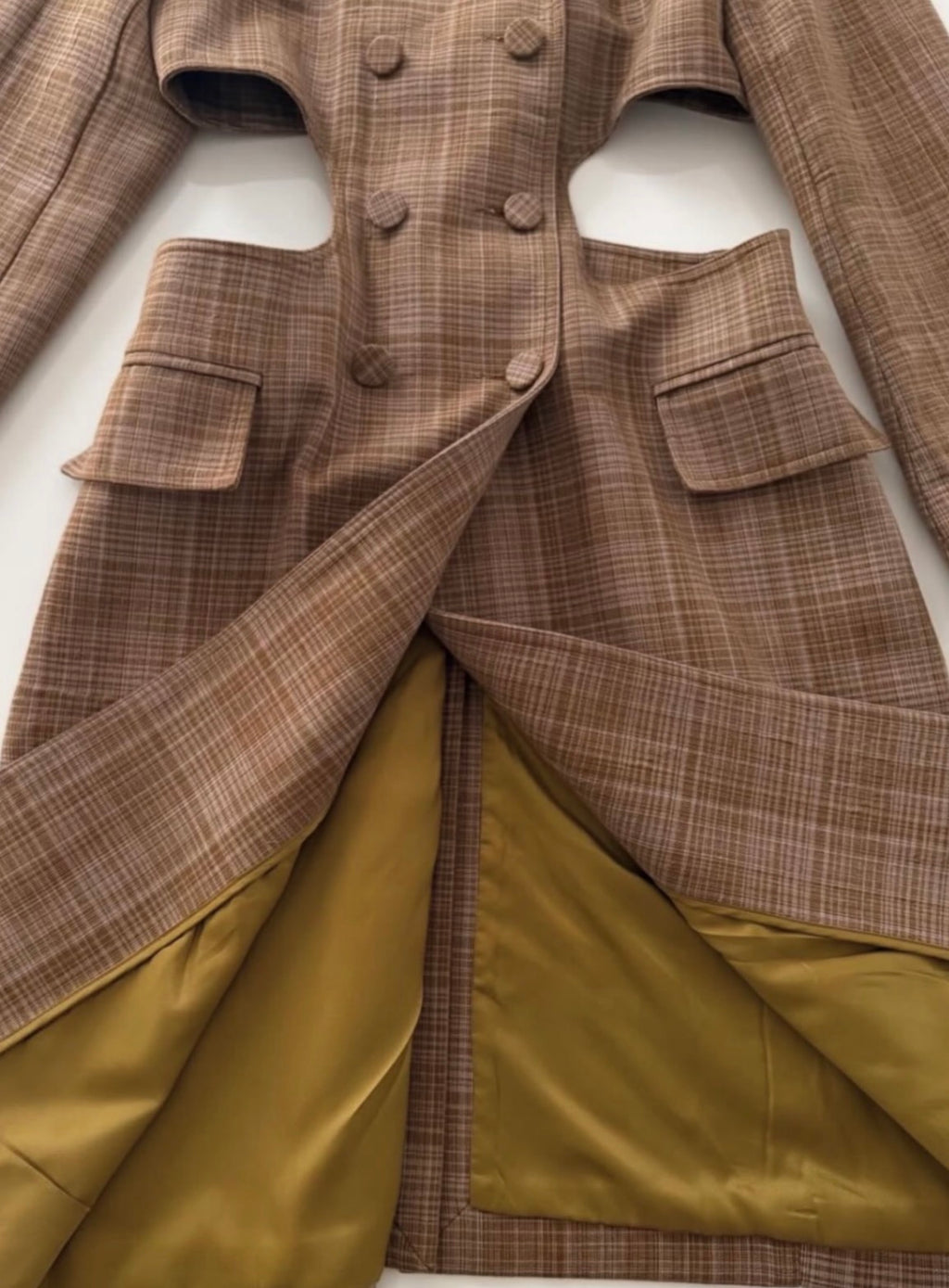 The 2017 Cut Out Twisted Coat