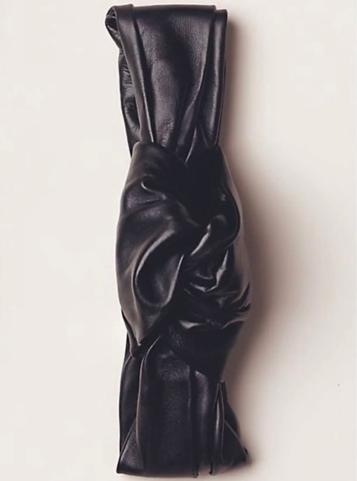 The Ad Campaign Leather Knot Headband