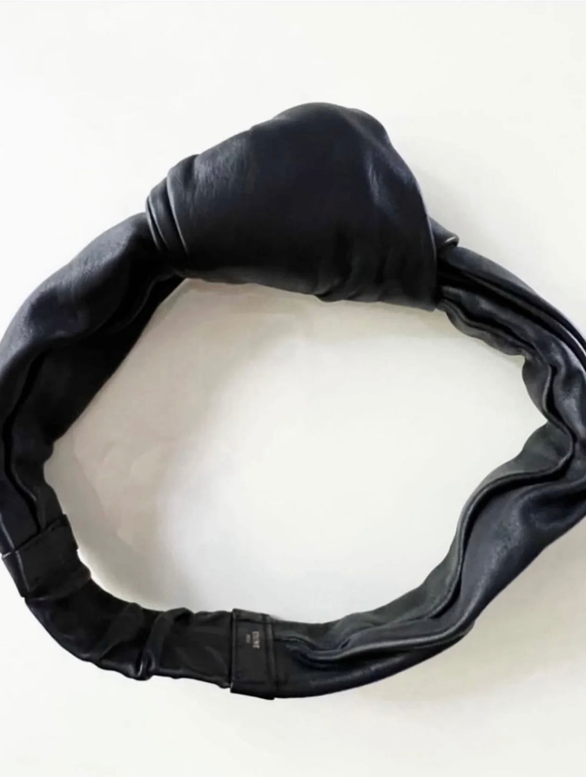 The Ad Campaign Leather Knot Headband