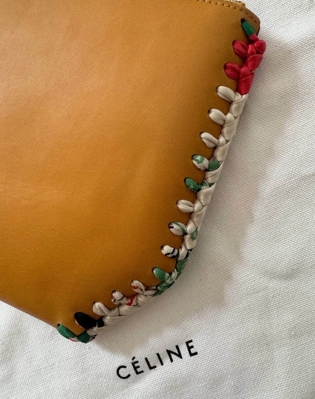 The Wonderland Silk Woven Clutch