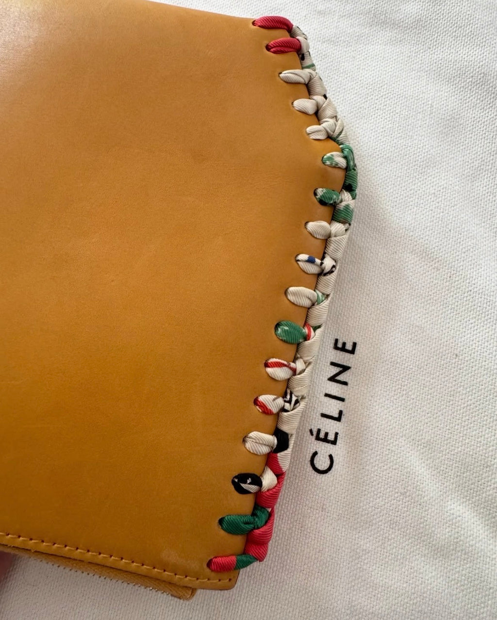 The Wonderland Silk Woven Clutch