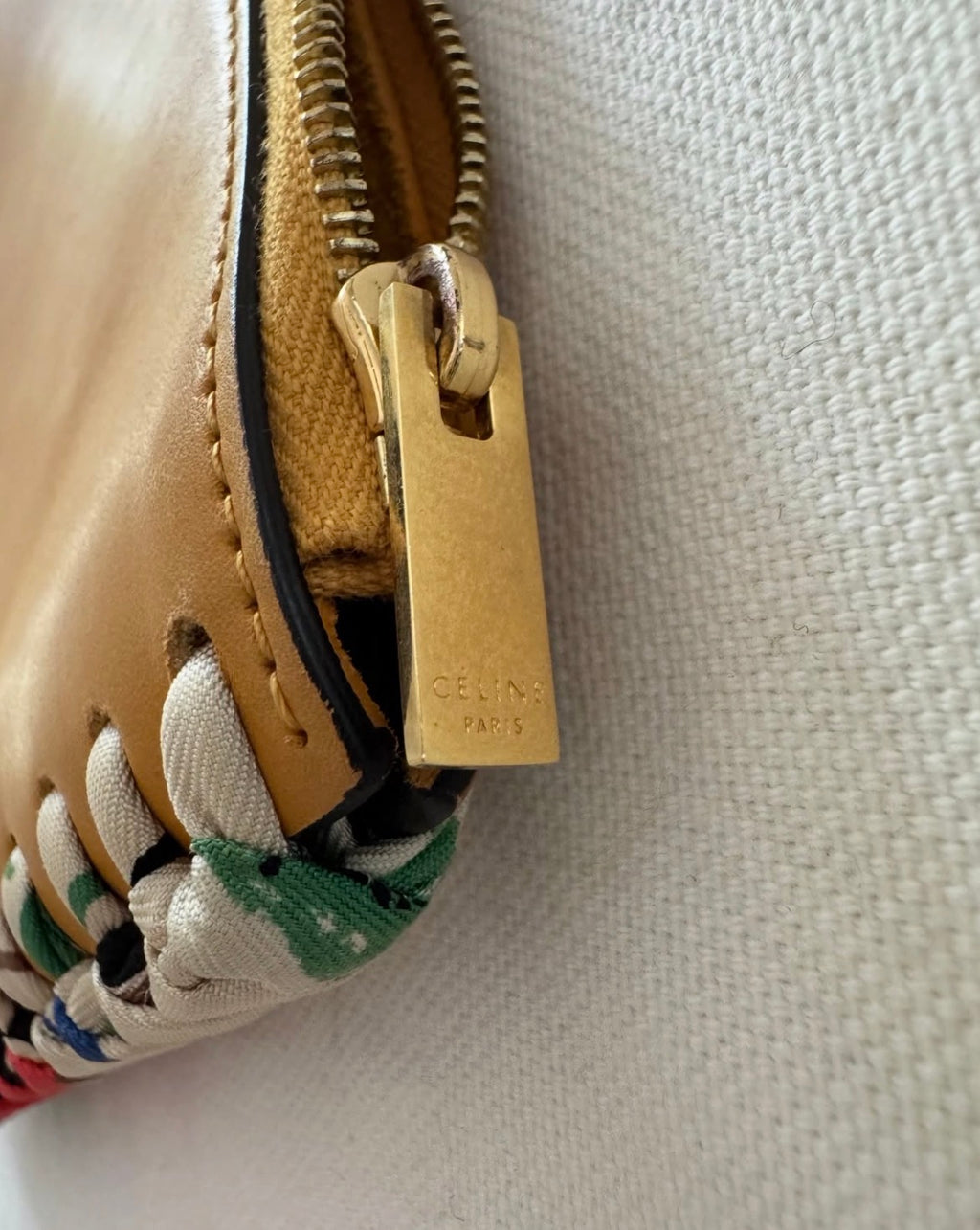 The Wonderland Silk Woven Clutch