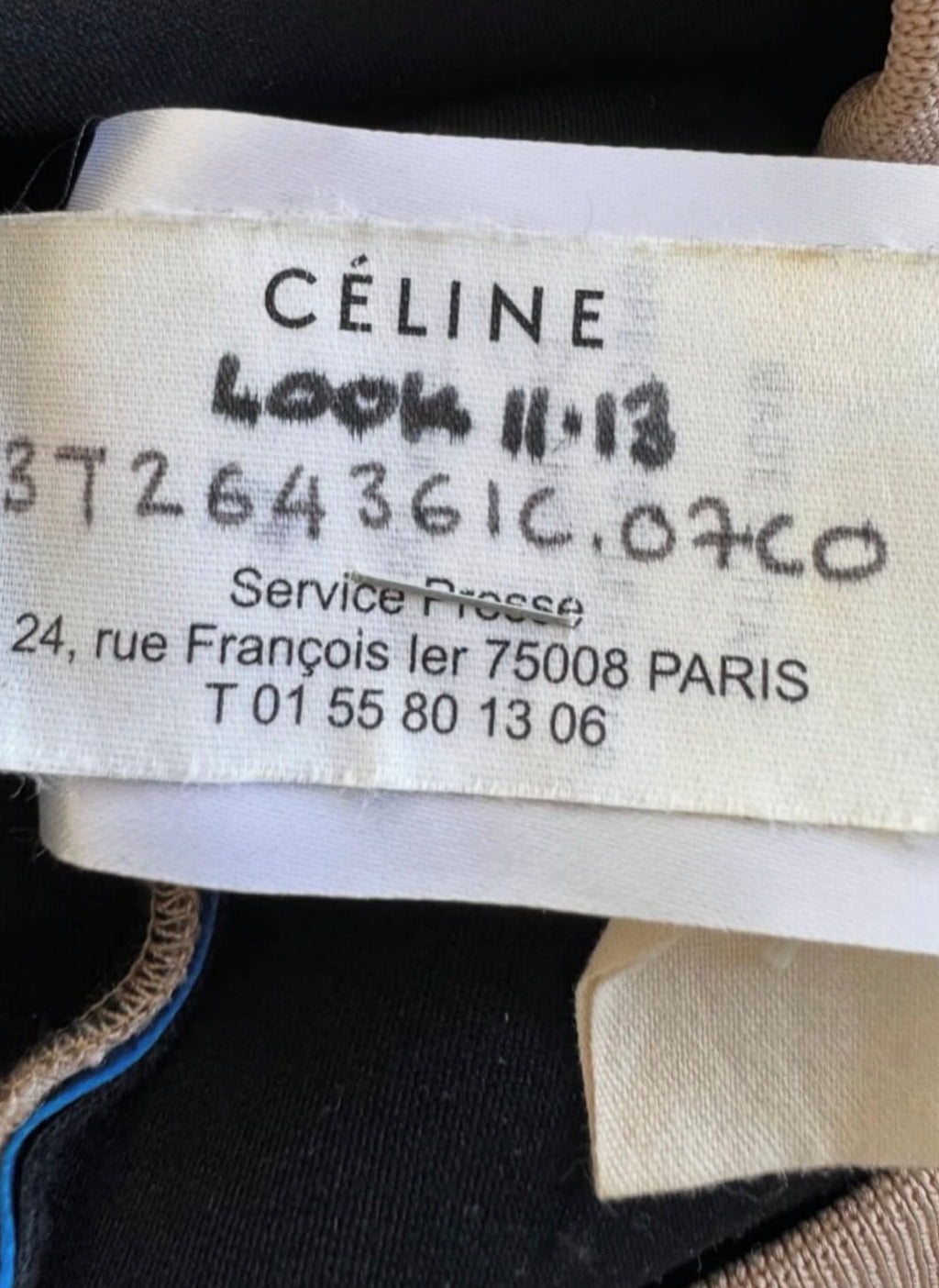 Ad Campaign Leather and Mink Details Sweater