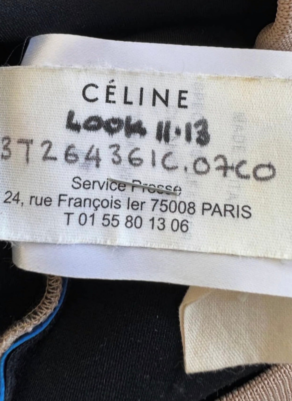 Ad Campaign Leather and Mink Details Sweater