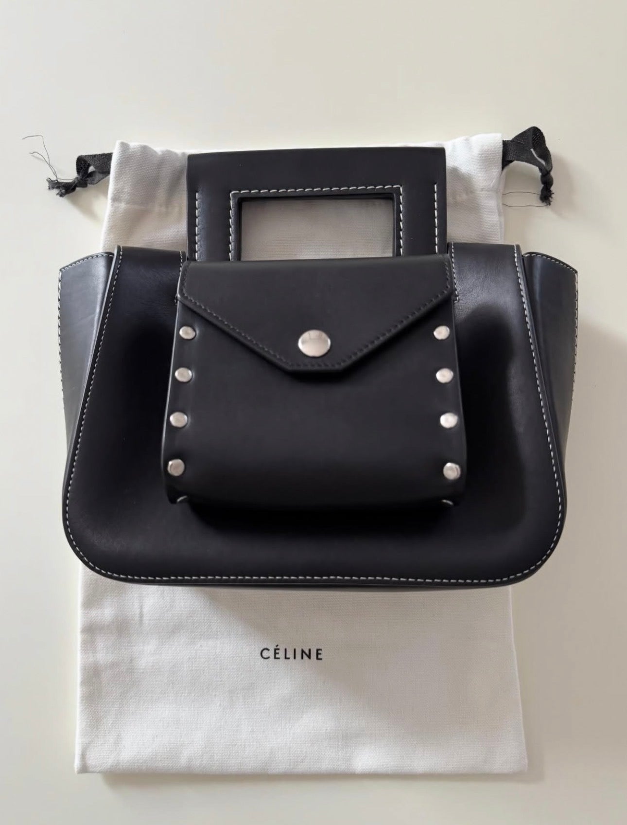 The Black Square Bag