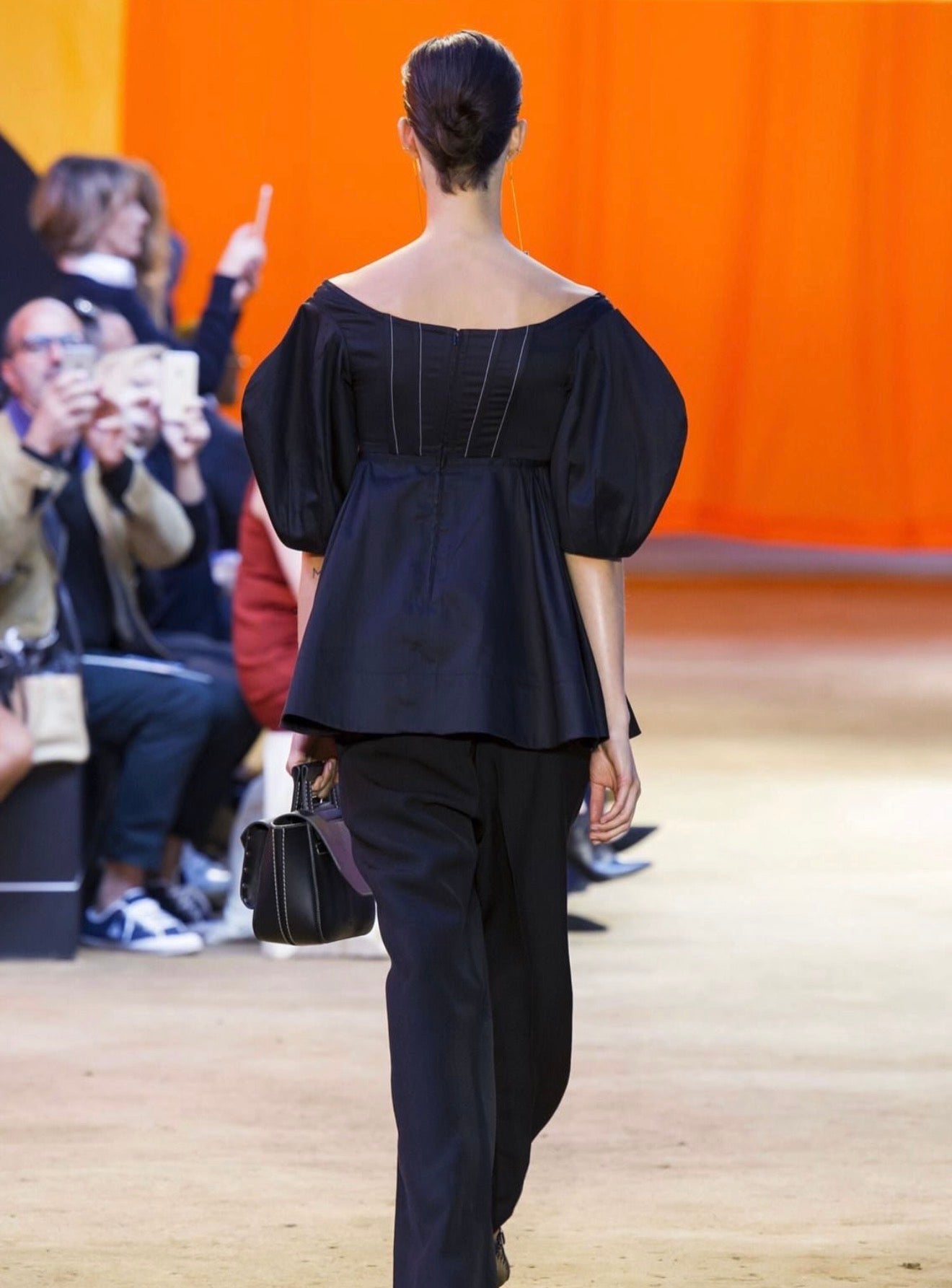 Structured Corset Top in Black