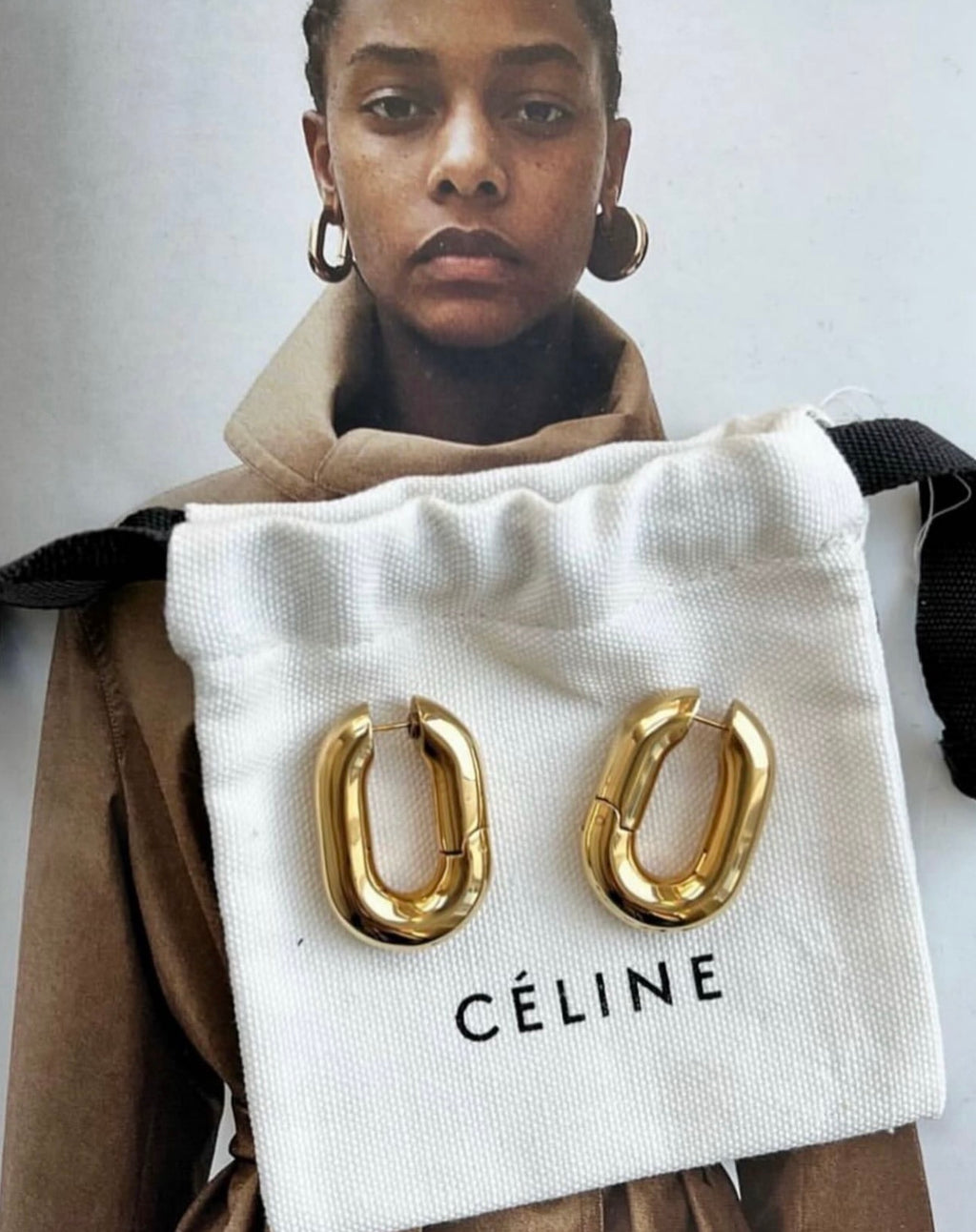 The Chunky Large Hoops