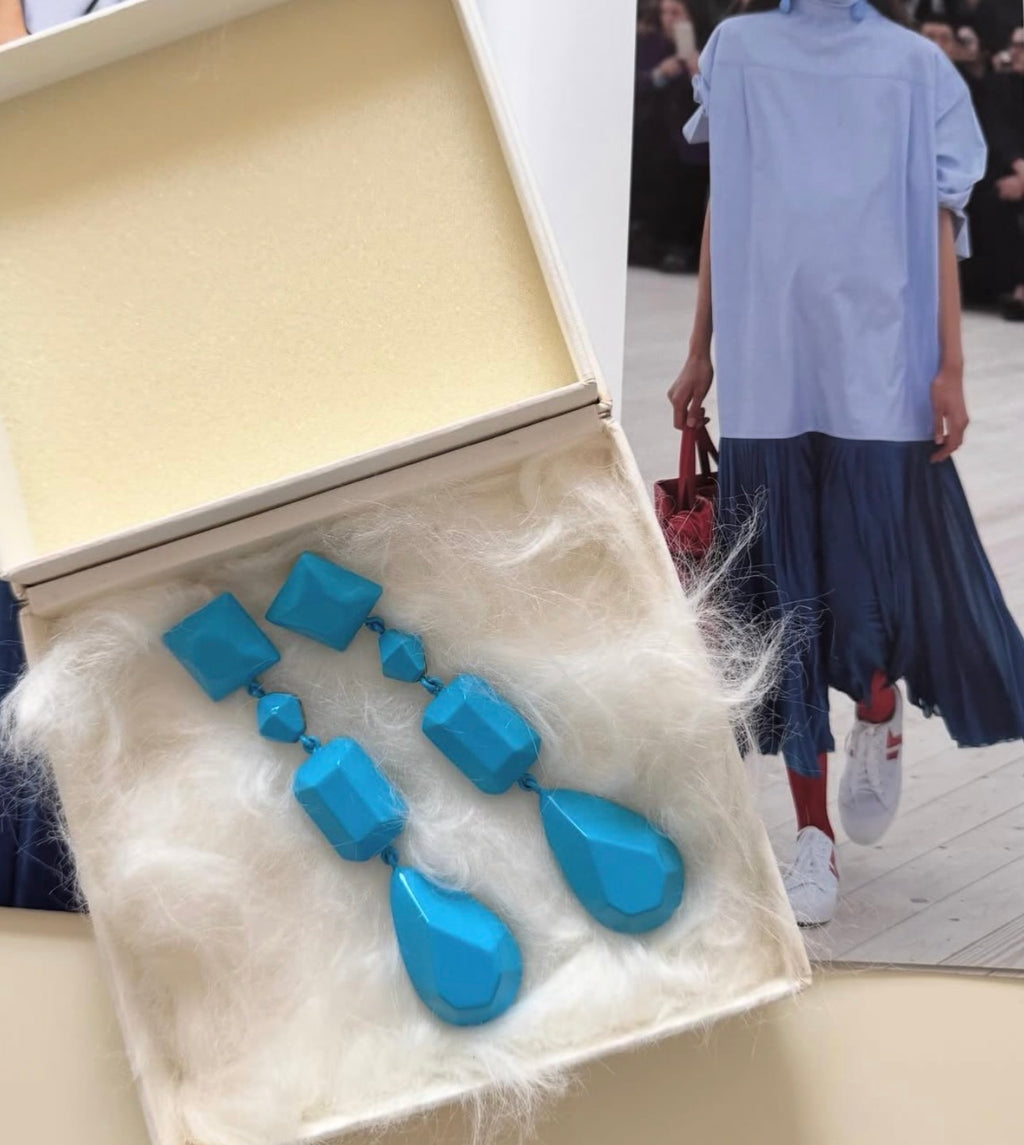 The Turquoise Chandelier Earrings