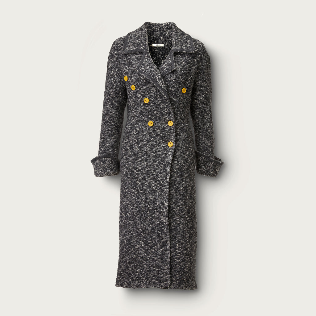 The Yellow Buttoned Ad Campaign Coat
