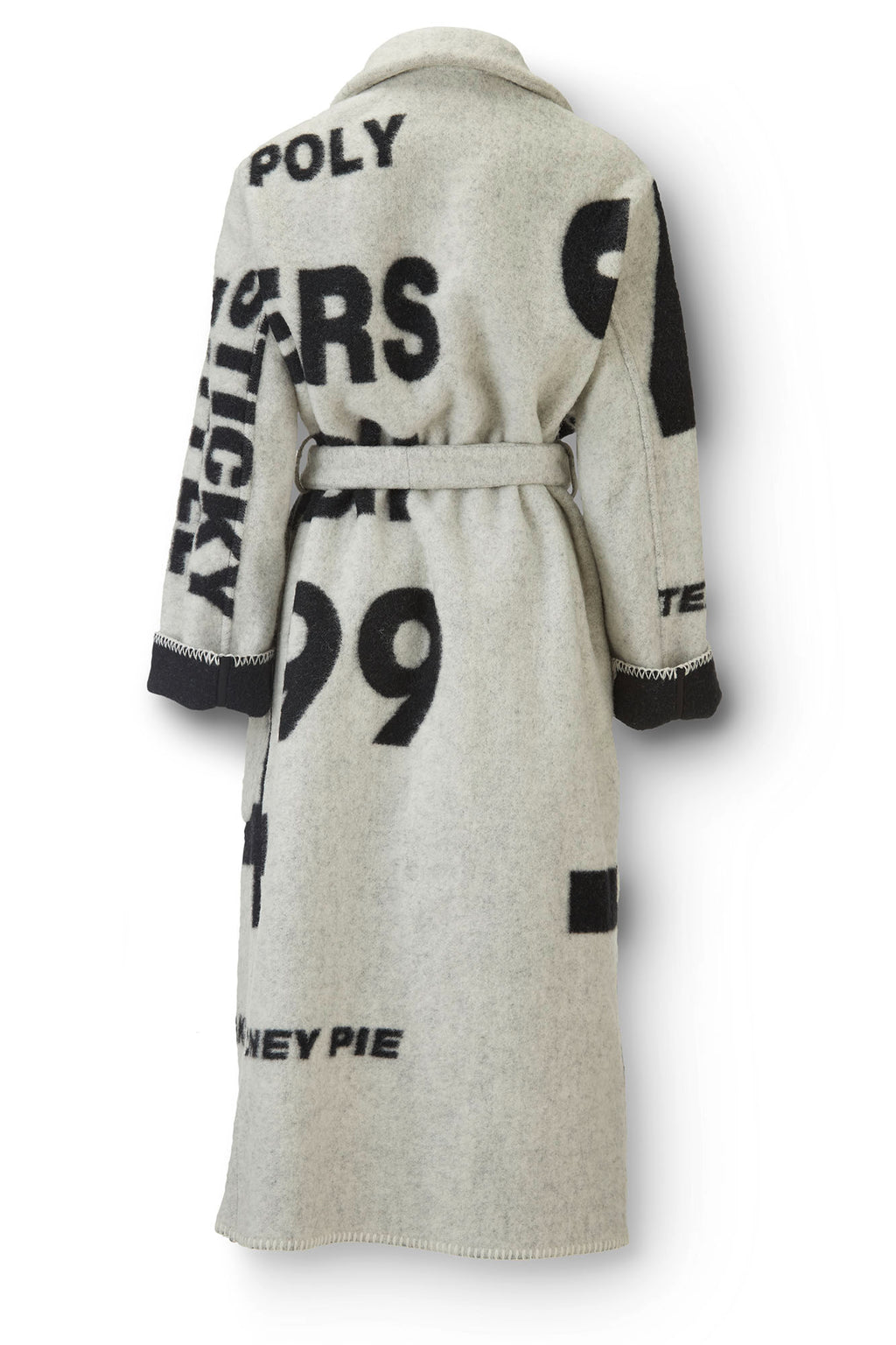 Artist Blanket Coat - Peter Miles Studio Edition Flatlay