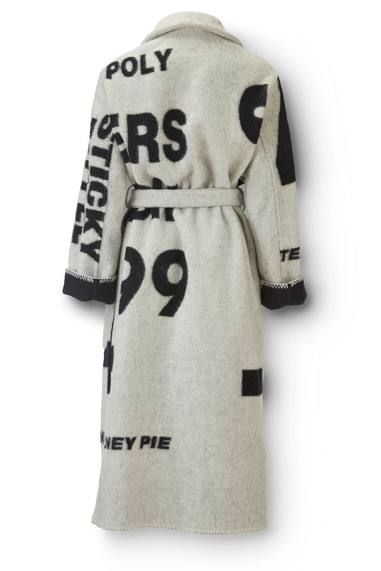 Artist Blanket Coat - Peter Miles Studio Edition Flatlay