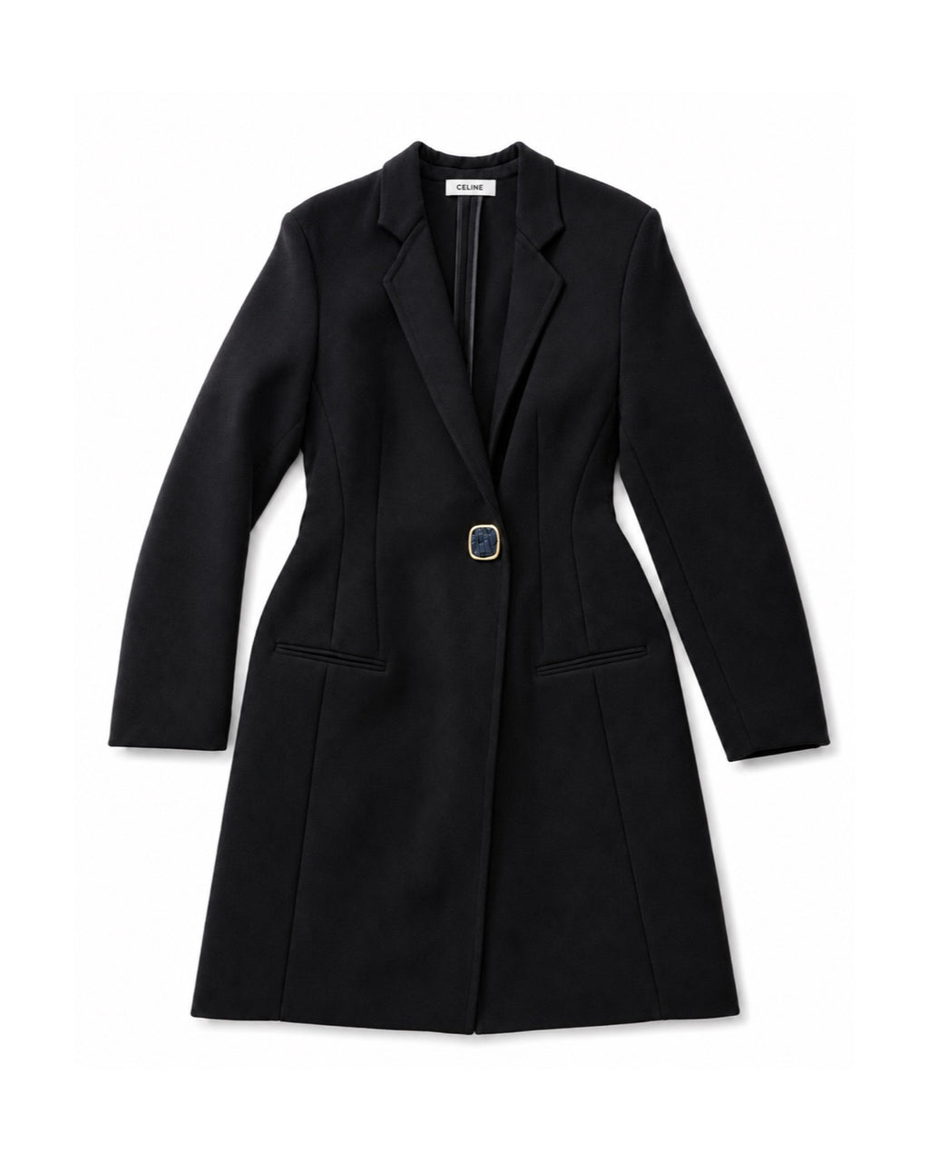 THE JEWELRY BUTTON COAT