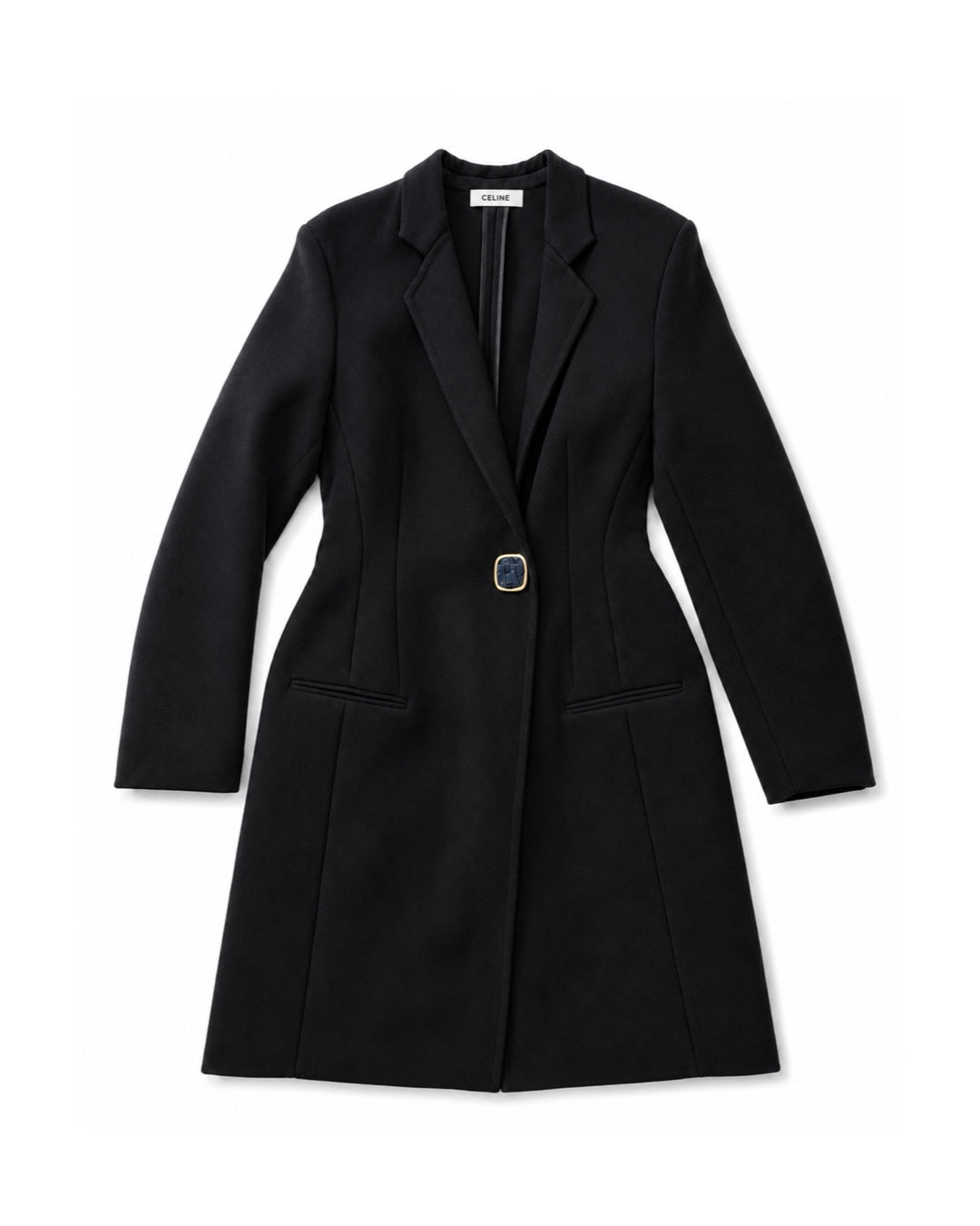 THE JEWELRY BUTTON COAT